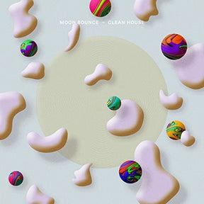 the album cover for Moon Bounce - Clean House