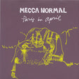 the album cover for Mecca Normal - PARIS IN APRIL