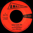 the album cover for Brown Bombers & Soul Partners - Wait For Me / Just Fun