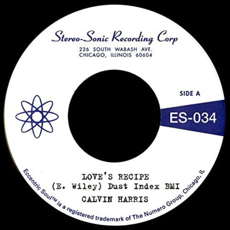 the album cover for Calvin Harris - Love's Recipe [Vinyl Single]
