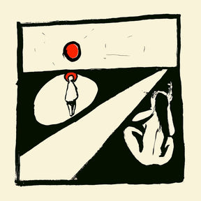 the album cover for FEWS - Into Red