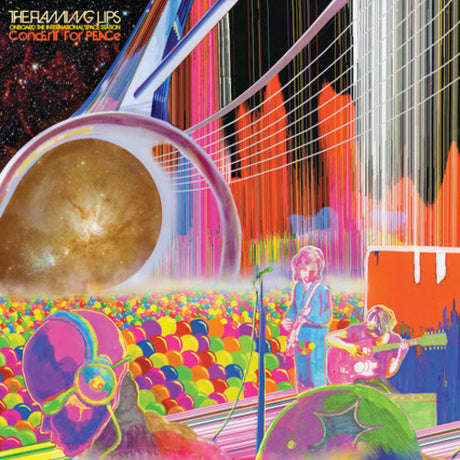 the album cover for The Flaming Lips - The Flaming Lips Onboard The International Space Station Concert For Peace