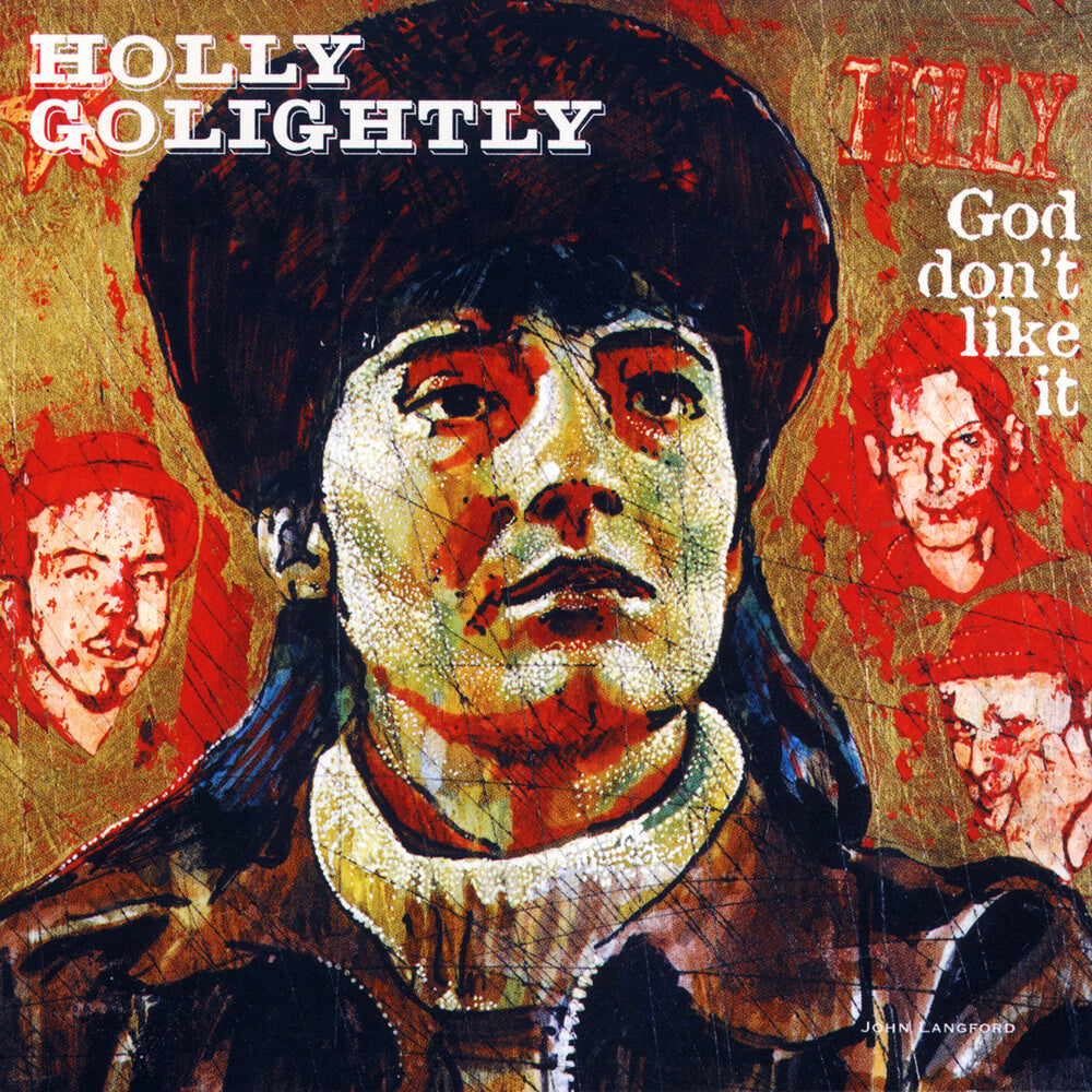 the album cover for Holly Golightly - God Don't Like It