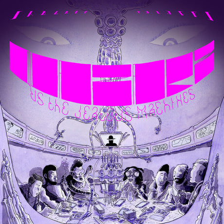 the album cover for Shabazz Palaces - Quazarz vs. The Jealous Machines [LP]