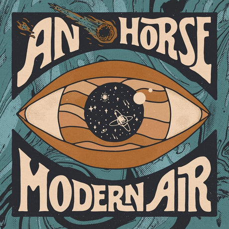 the album cover for An Horse - Modern Air