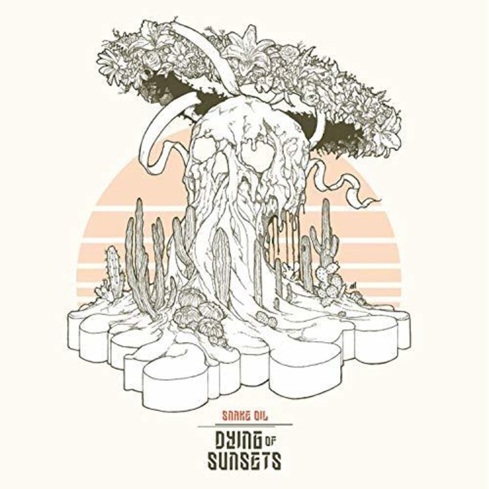 the album cover for Snake Oil - Dying Of Sunsets