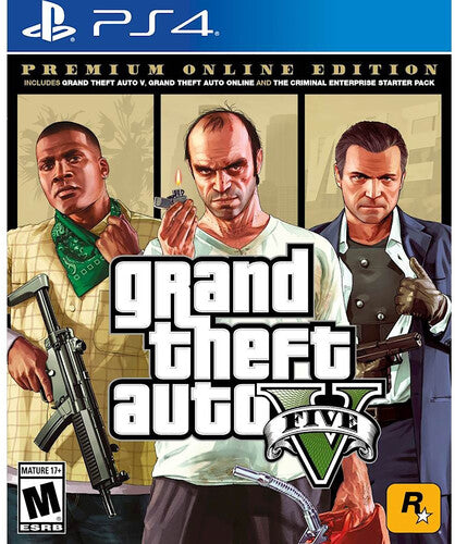 Ps4 Gta V Premium Online Edition - Ps4 Gta V Premium Online Edition - Video Game
