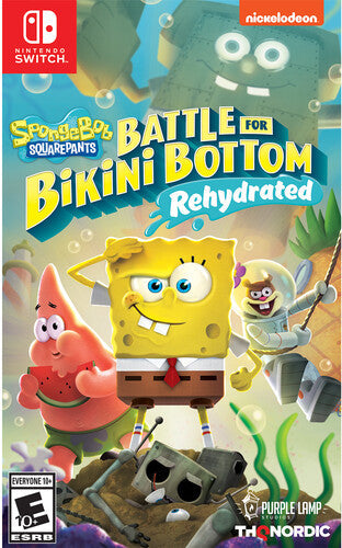 Swi Spongebob Battle For Bikini Bottom Rehydrated - Swi Spongebob Battle For Bikini Bottom Rehydrated - Video Game