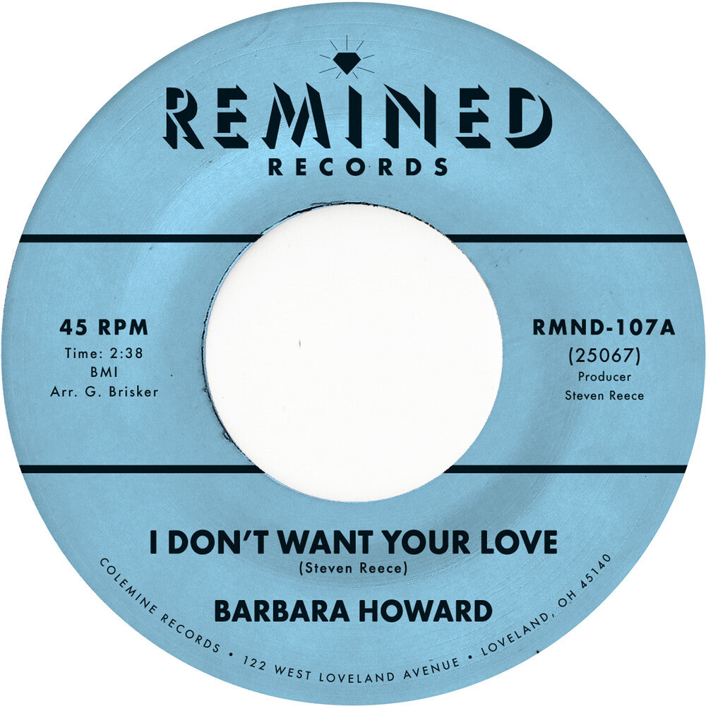 Barbara Howard - I Don't Want Your Love [Limited Edition] (Pnk)