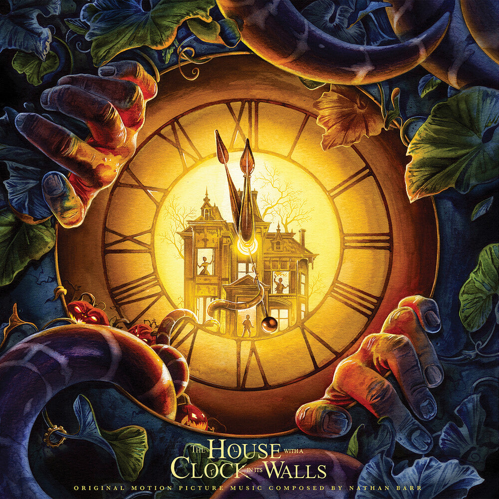 the album cover for Barr, Nathan - House With A Clock In Its Walls [Colored Vinyl] [Deluxe]