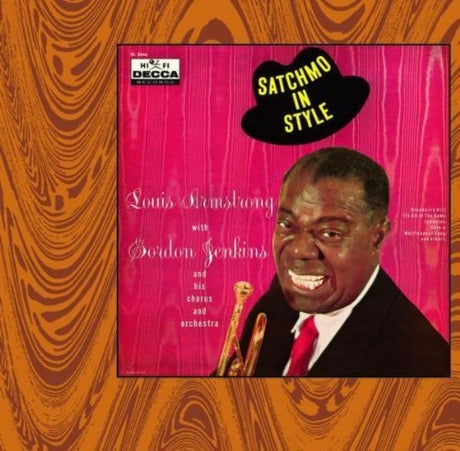 the album cover for Louis Armstrong - Satchmo In Style + 2 Bonus Tracks