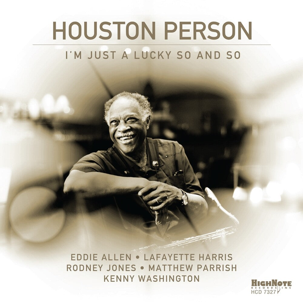 Houston Person - I'm Just A Lucky So And So [CD]