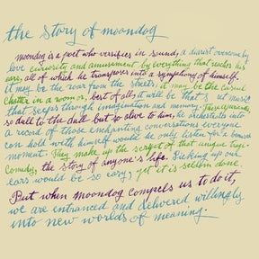 the album cover for Moondog - Story Of Moondog