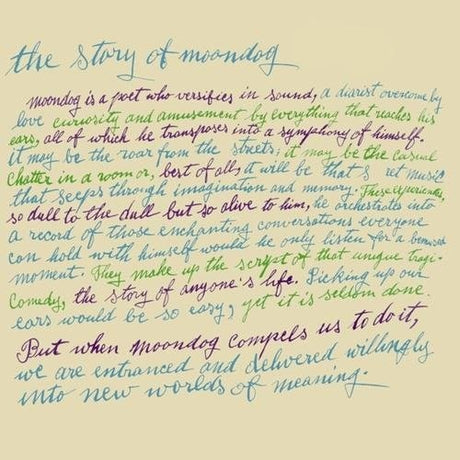 the album cover for Moondog - Story Of Moondog