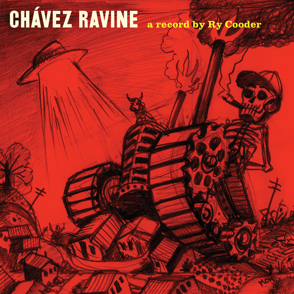 the album cover for Ry Cooder - Chavez Ravine [LP]
