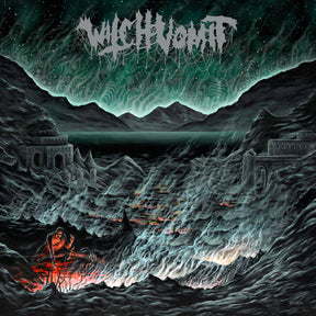the album cover for Witch Vomit - Buried Deep In A Bottomless Grave