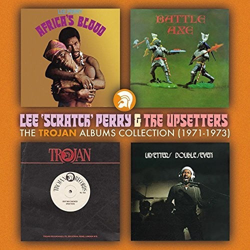 the album cover for Lee Perry & The Upsetters - Lee Perry & The Upsetters: The Trojan Albums Collection 1971-1973