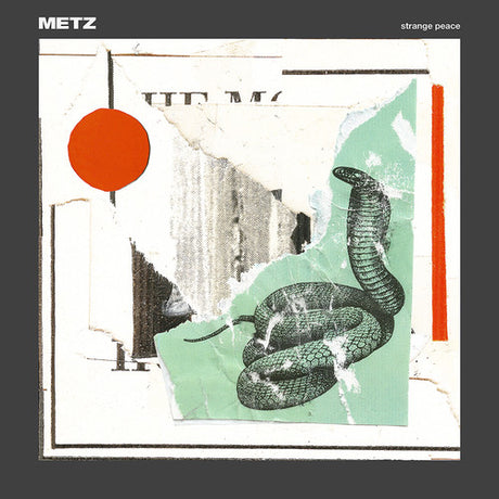 the album cover for METZ - Strange Peace [LP]