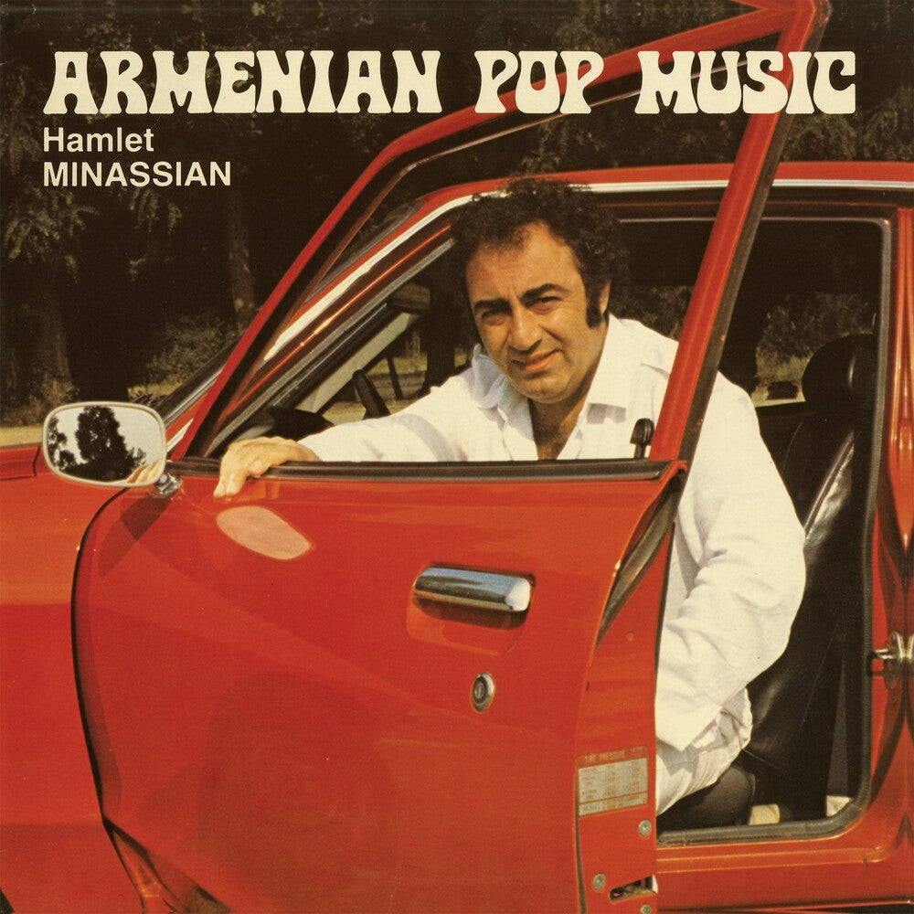 the album cover for Hamlet Minassian - Armenian Pop Music