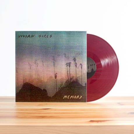 the album cover for Vivian Girls - Memory [Colored Vinyl] [180 Gram] [Download Included]