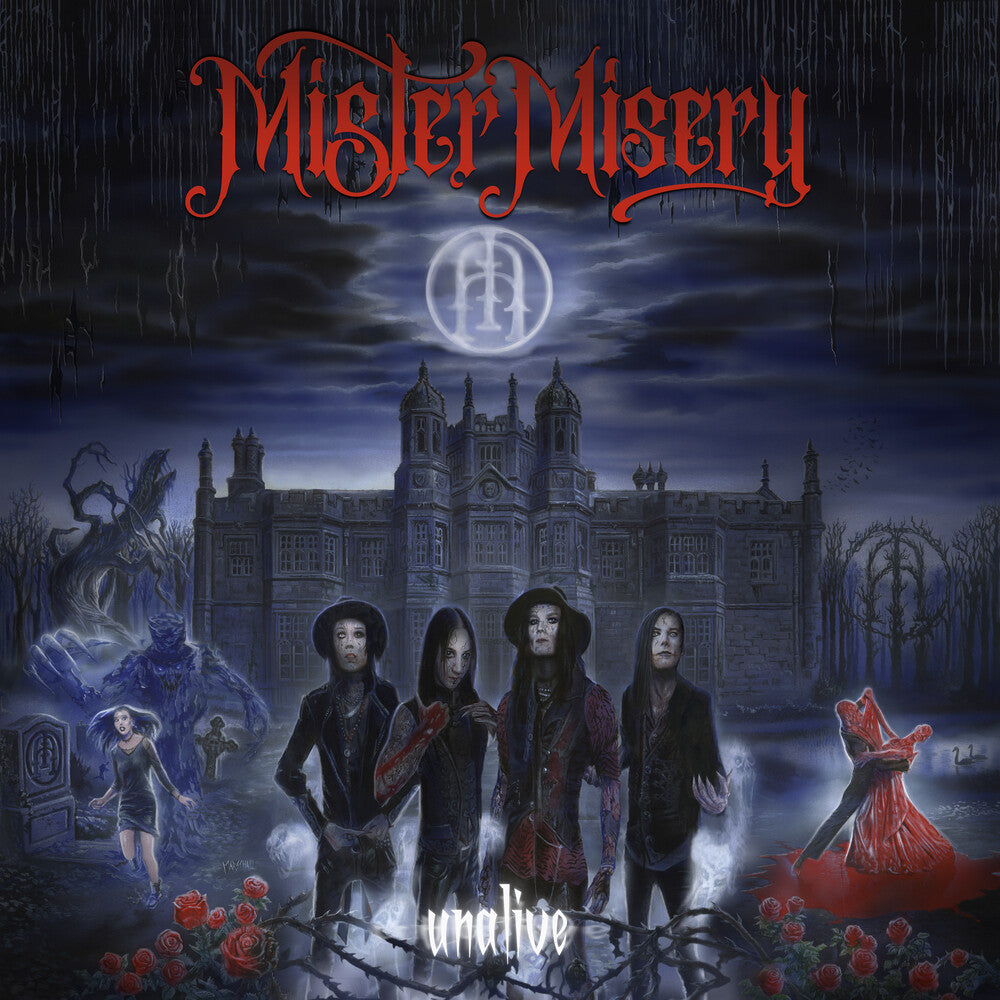 the album cover for Mister Misery - Unalive (Uk)