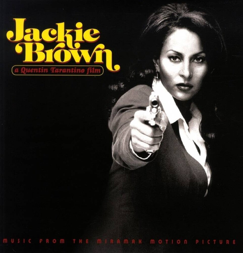 the album cover for Various Artists - Jackie Brown: Music From The Miramax Motion Picture