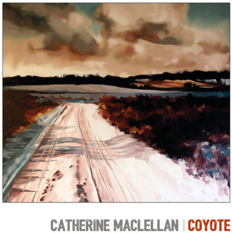 the album cover for Catherine Mclellan - Coyote