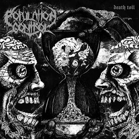 the album cover for Population Control - Death Toll