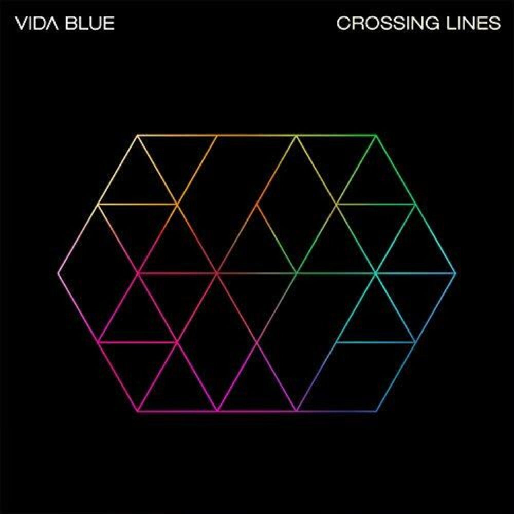 the album cover for Vida Blue - Crossing Lines [LP]