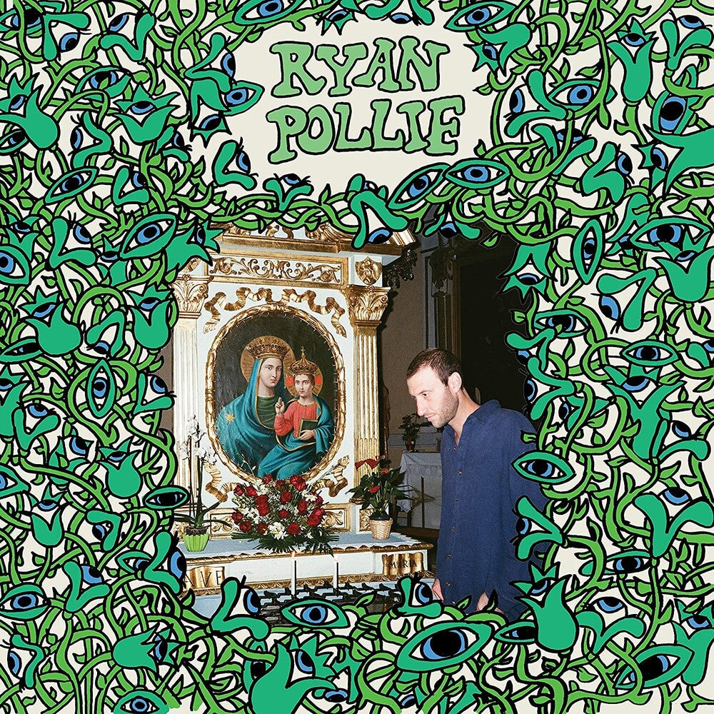 the album cover for Ryan Pollie - Ryan Pollie (Opaque Blue) (Blue) [Colored Vinyl]