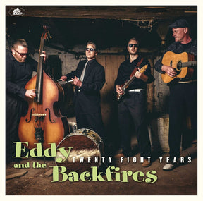 the album cover for Eddy & Backfires - Twenty Fight Years