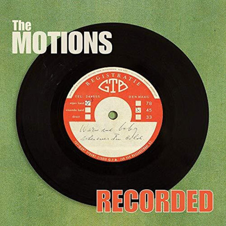 the album cover for Motions - Recorded [Colored Vinyl] (Gol)