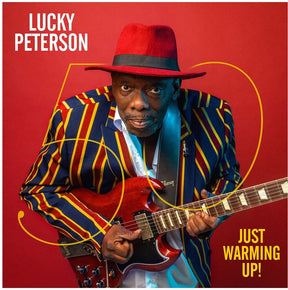 the album cover for Lucky Peterson - 50 - Just Warming Up