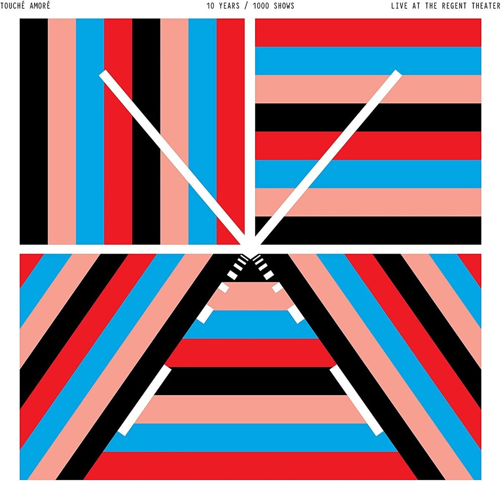 the album cover for Touche Amore - 10 Years / 1000 Shows Live
