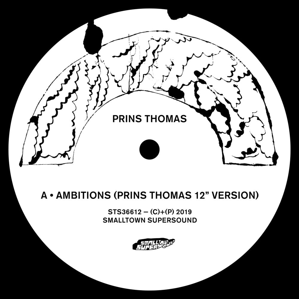 the album cover for Prins Thomas - Ambitions Remixes I