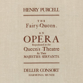 the album cover for Purcell / Alfred Deller - Purcell: The Fairy Queen