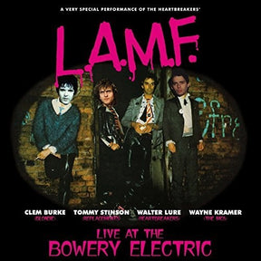 the album cover for Unknown Artist - L.a.m.f. Live At The Bowery