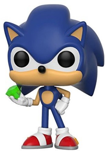 Pop Games Sonic - Pop Games Sonic Sonic With Emerald - Collectibles