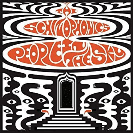the album cover for Schizophonics - People In The Sky