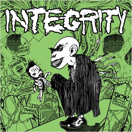 the album cover for Integrity & Bleach Everything - Sdk X Rftcc