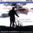 the album cover for Elgar / John Barbirolli - ELGAR ENIGMA VARIATIONS COCKAIGNE' OVERTURE