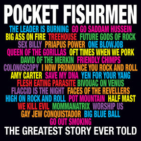 the album cover for Pocket FishRmen - The Greatest Story Ever Told
