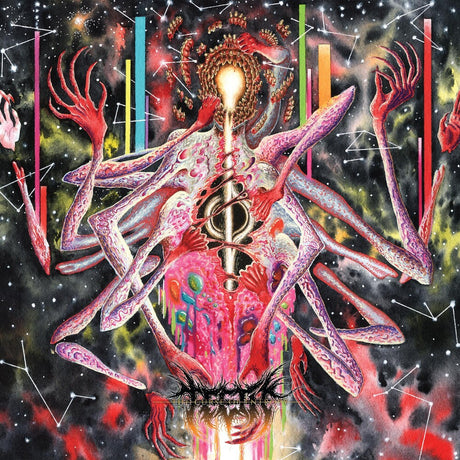 the album cover for Teeth - Curse Of Entropy