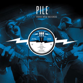 the album cover for Pile - Live At Third Man Records 04-16-2017