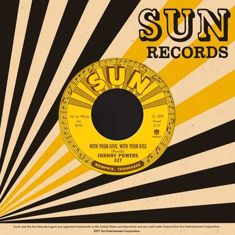 the album cover for Johnny Powers - With Your Love With Your Kiss / Be Mine All Mine