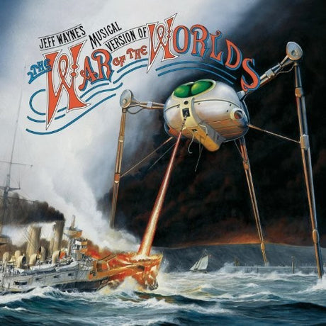 the album cover for Jeff Wayne - War Of The Worlds