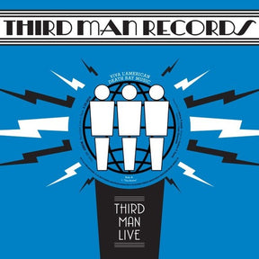 the album cover for Viva L'American Death Ray Music - Live At Third Man Records [LP]