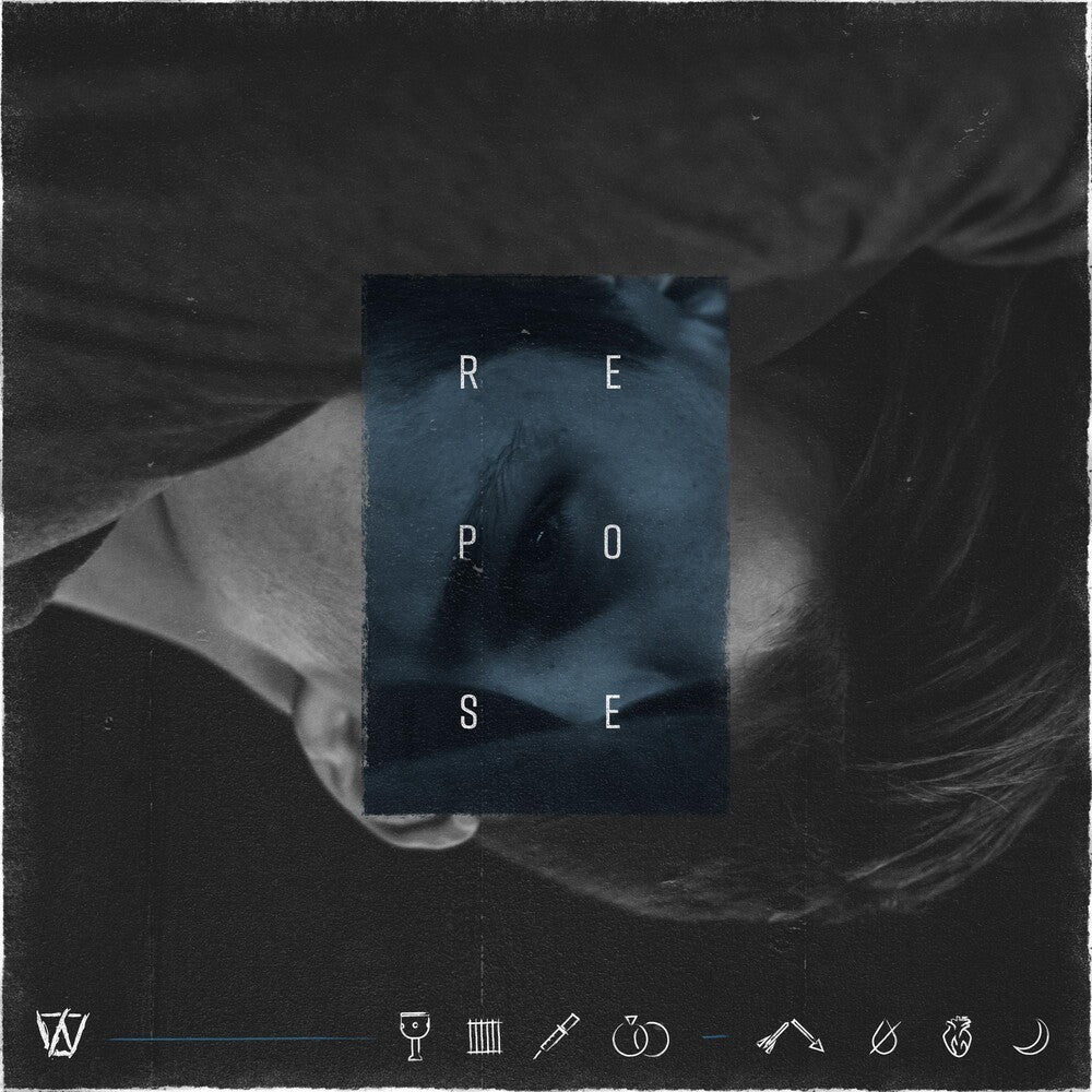 the album cover for What We Do in Secret - Repose (Blk) (Blue) [Colored Vinyl] [Limited Edition] [Download Included]