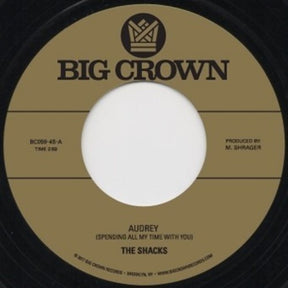 the album cover for The Shacks - Audrey / Fly Fishing