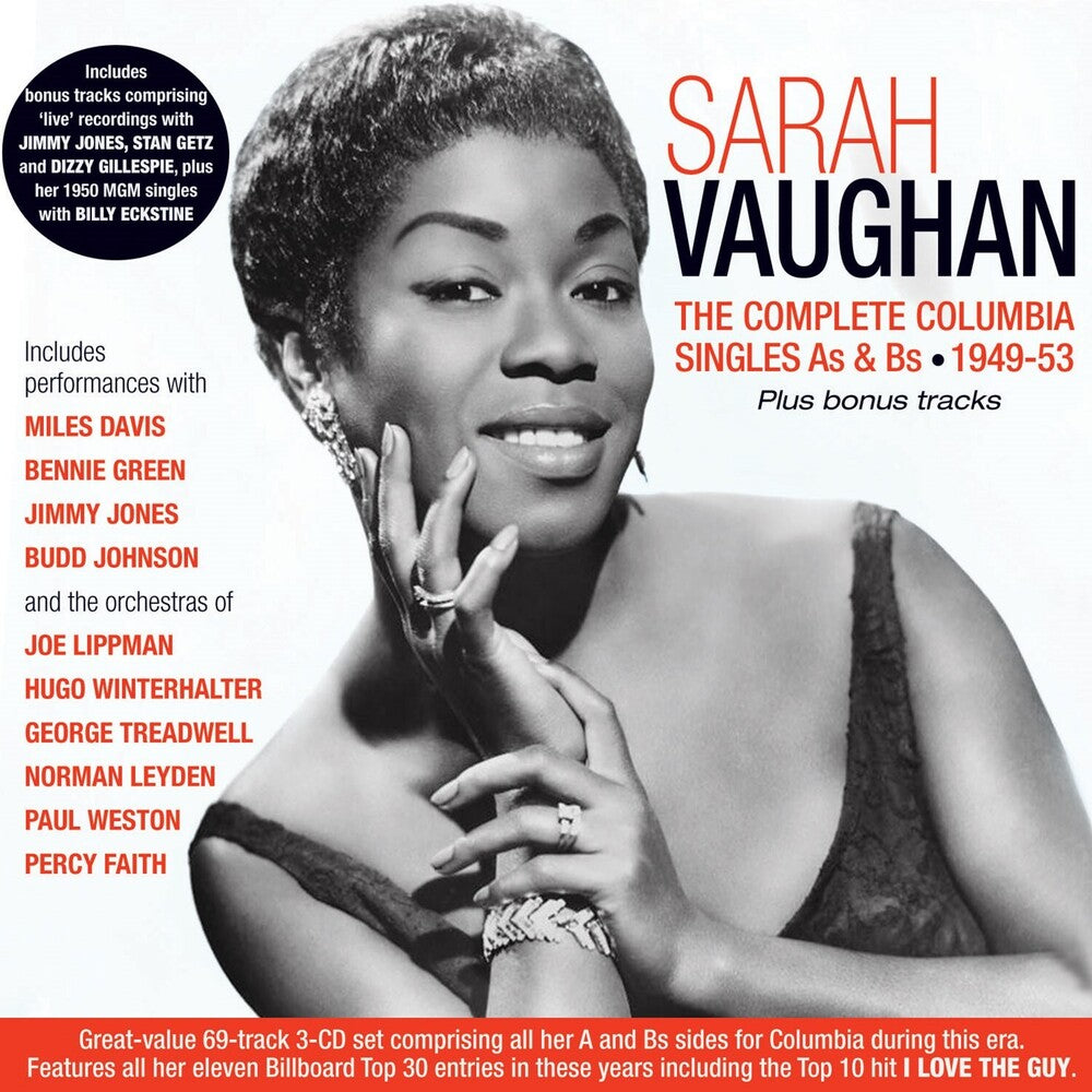 Sarah Vaughan - Complete Columbia Singles As & Bs 1949-53 [CD]